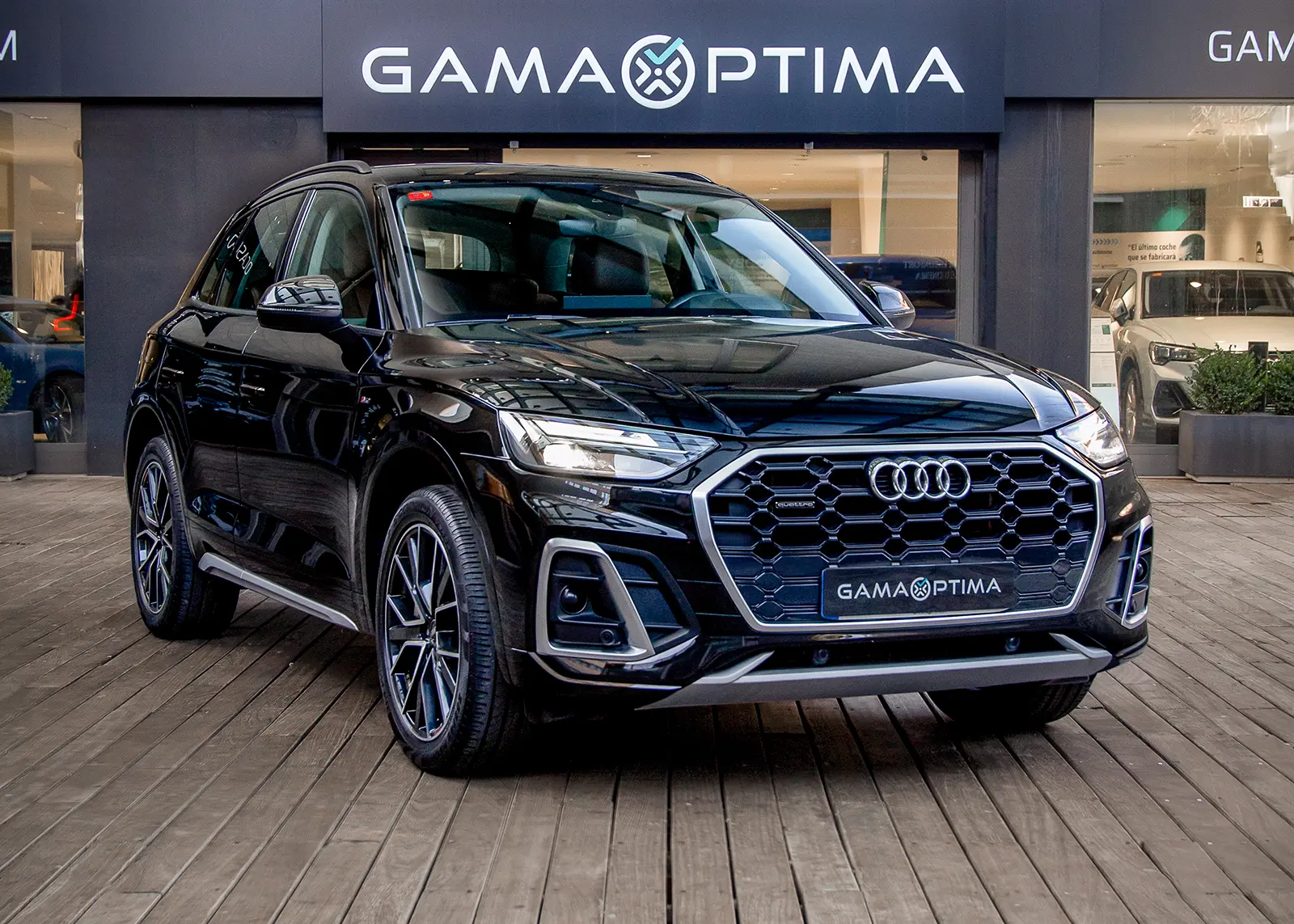 Audi Q5 50 TFSIe S Line Quattro entregado por Gama Óptima